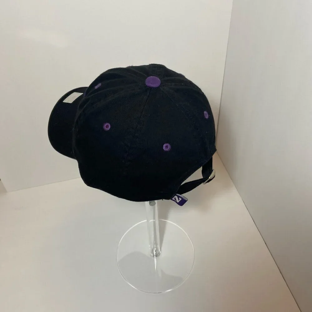 Northwestern Wildcats Top of the World Adjustable Hat – Purple & Black